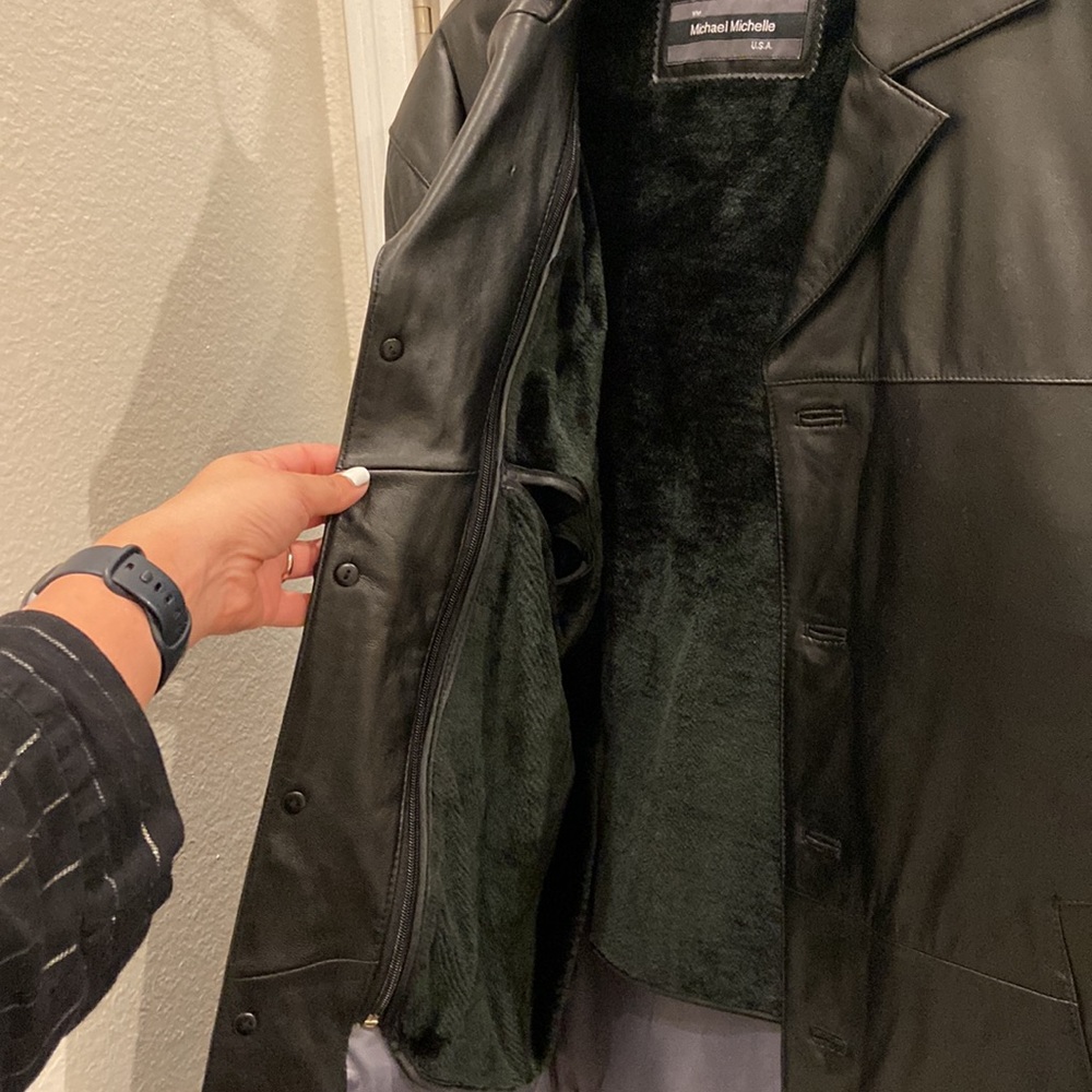 Michael Michelle Leather Jacket - image 2